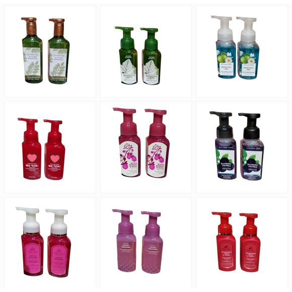2 FOAMING HAND SOAPS BY BATH AND BODY WORKS SEE PICTURES FOR CHOICES - Picture 2 of 10